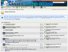 Tablet Screenshot of forum.casperworld.com