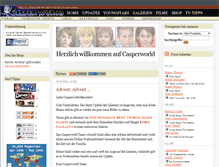 Tablet Screenshot of casperworld.com